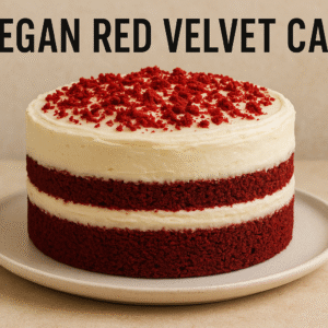 Perfect Vegan Red Velvet Cake β Dairy-Free, Eggless & Moist | Freshly Baked